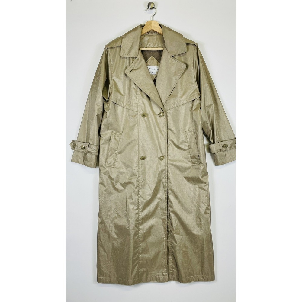 Rainshedder Jacket Coat‎ Womens 10 Rain Shedder Tan Khaki Removable Liner Trench